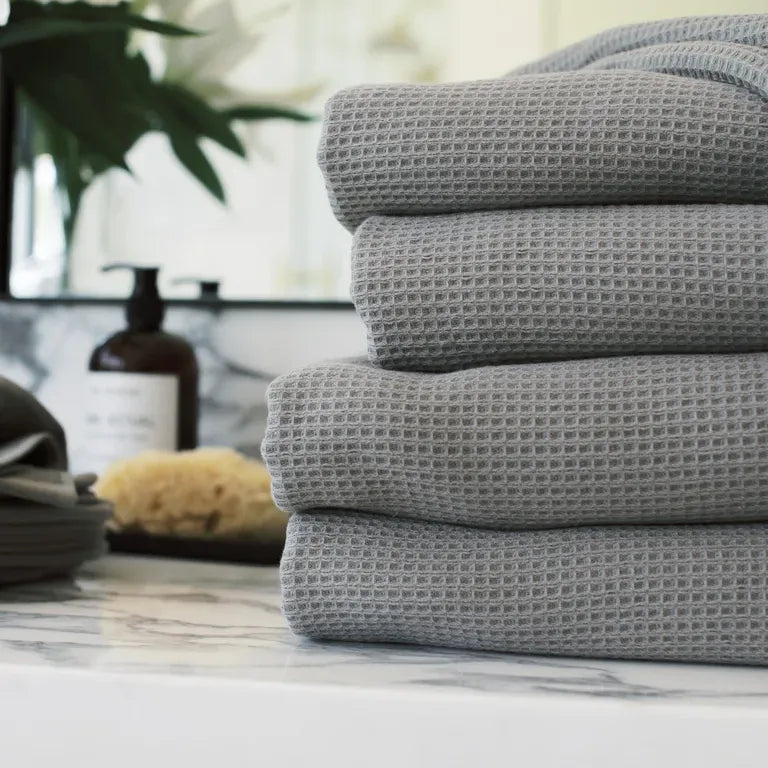 Waffle Bath Towels